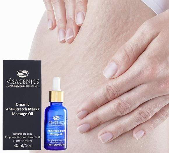 Anti Stretch Marks Oil | USDA Organic | 100% Natural | Gentle & Smooth