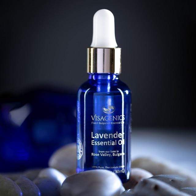 Premium Lavender Essential Oil for Hair and Skin - Visagenics Premium Essential Oils
